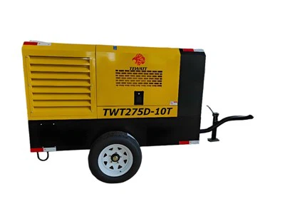 Compresor de aire diesel portátil de todo terreno