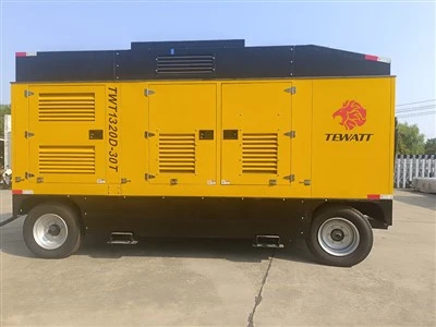 Compresor de aire diesel portátil de alta presión