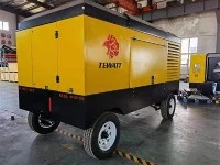 Compresor de aire portátil para minería y canteras